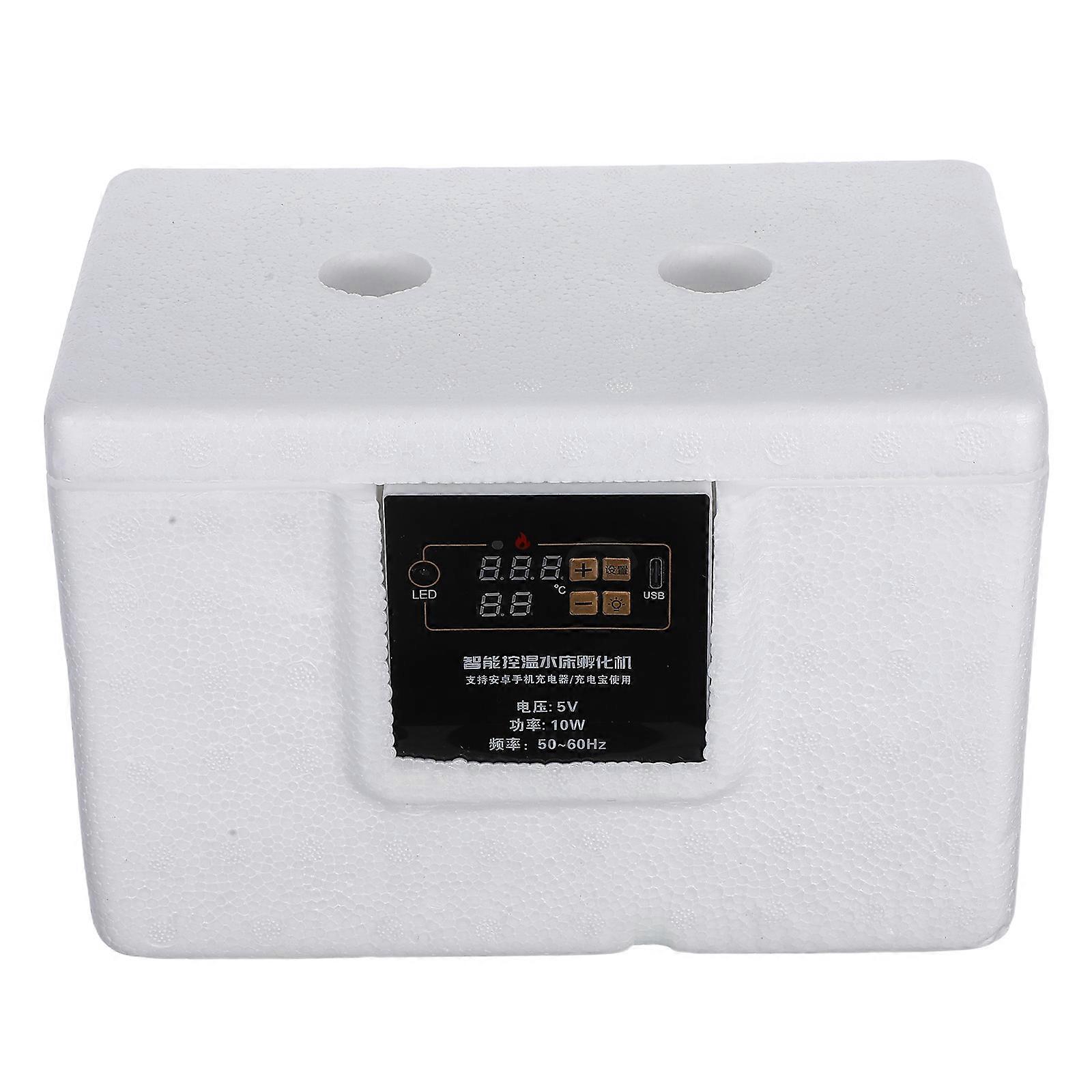 Semi Automatic Egg Incubator with Precise Temperature Control for Chicken, Duck, and Goose Eggs, Beginner Friendly Hatching Machine