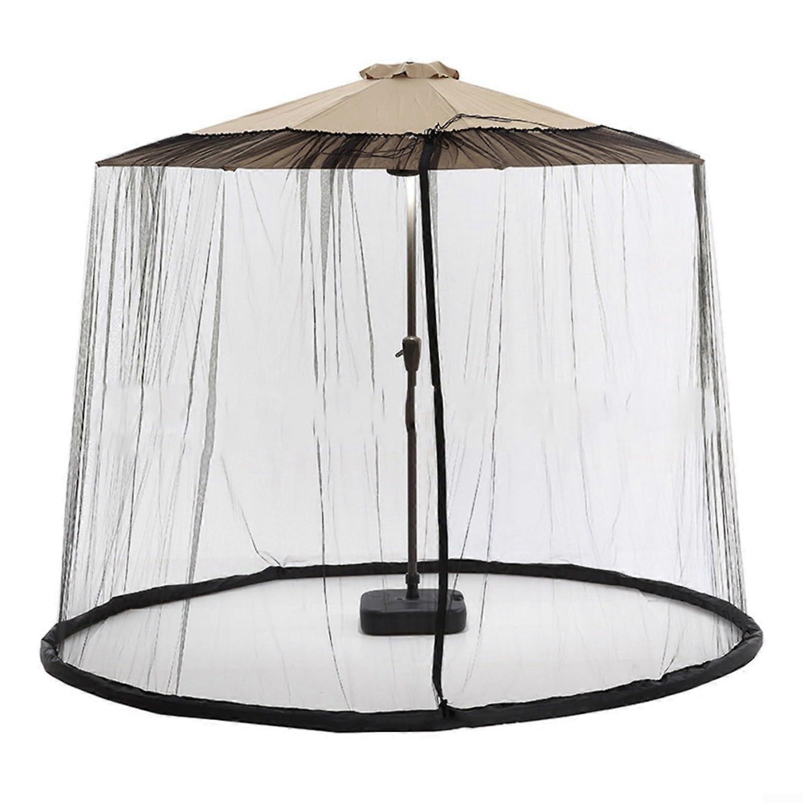 Clear view for the courtyard, mosquito net, lightweight polyester net for outdoor activities (335 x 240 cm) 335x240cm