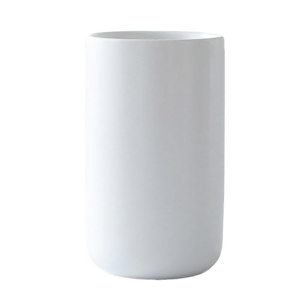 Large White Ceramic Kitchen Utensil Holder for Countertops