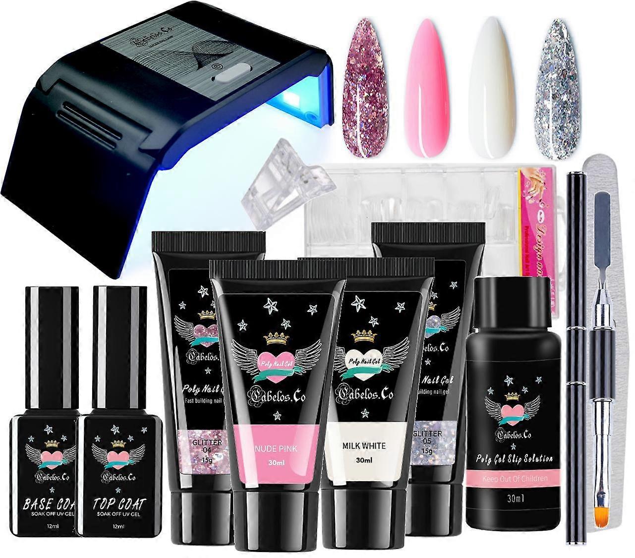 Poly Nail Gel - Nail Extension Kit