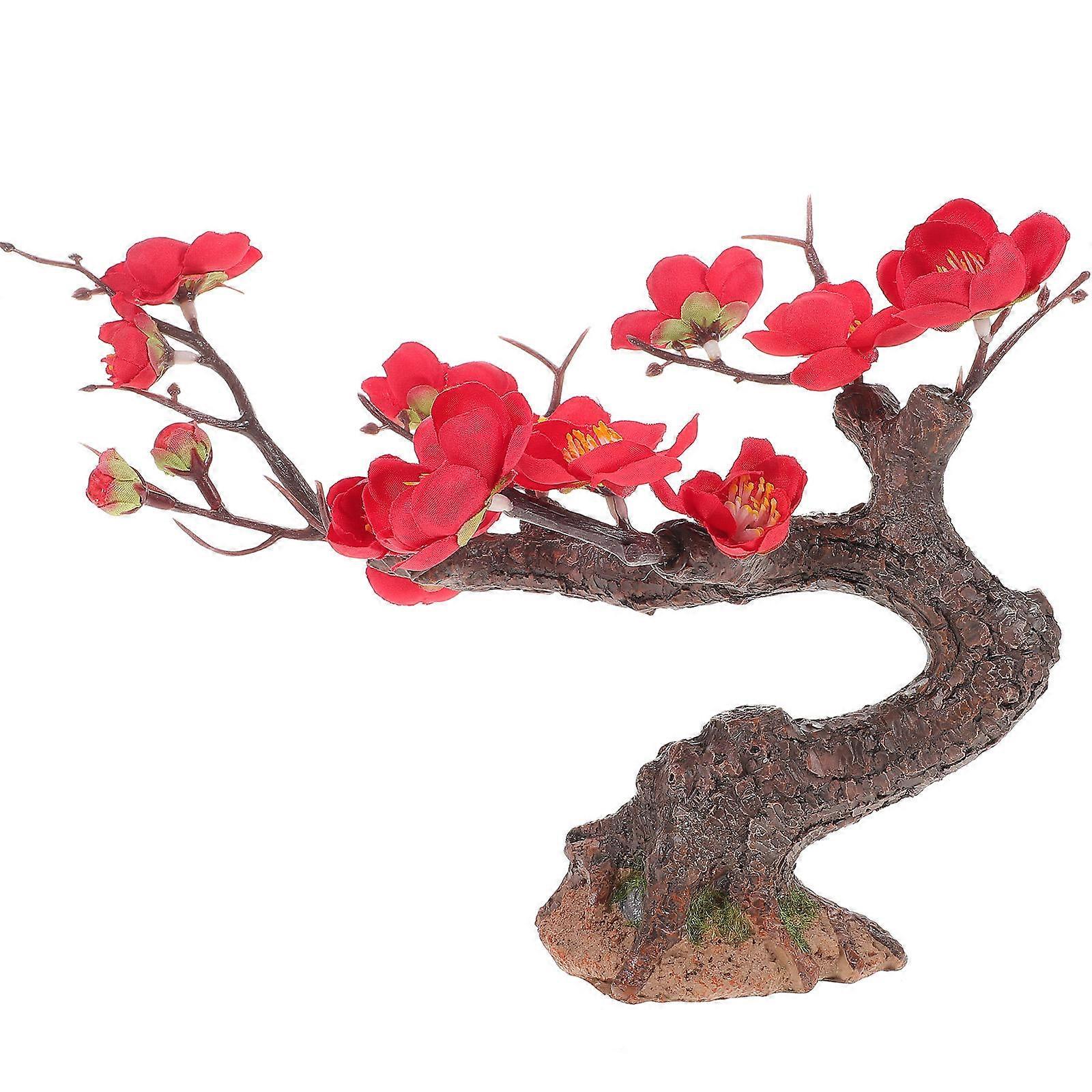 Decorative Artificial Trees Mini Tree Bonsai Decoration .8X6.7X5.1in 1Set
