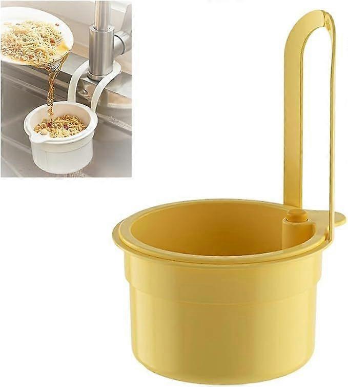 Faucet Hanging Strainer, Sink Strainer Basket, Faucet Hanging Strainer, Draining Basket with Automatic Draining