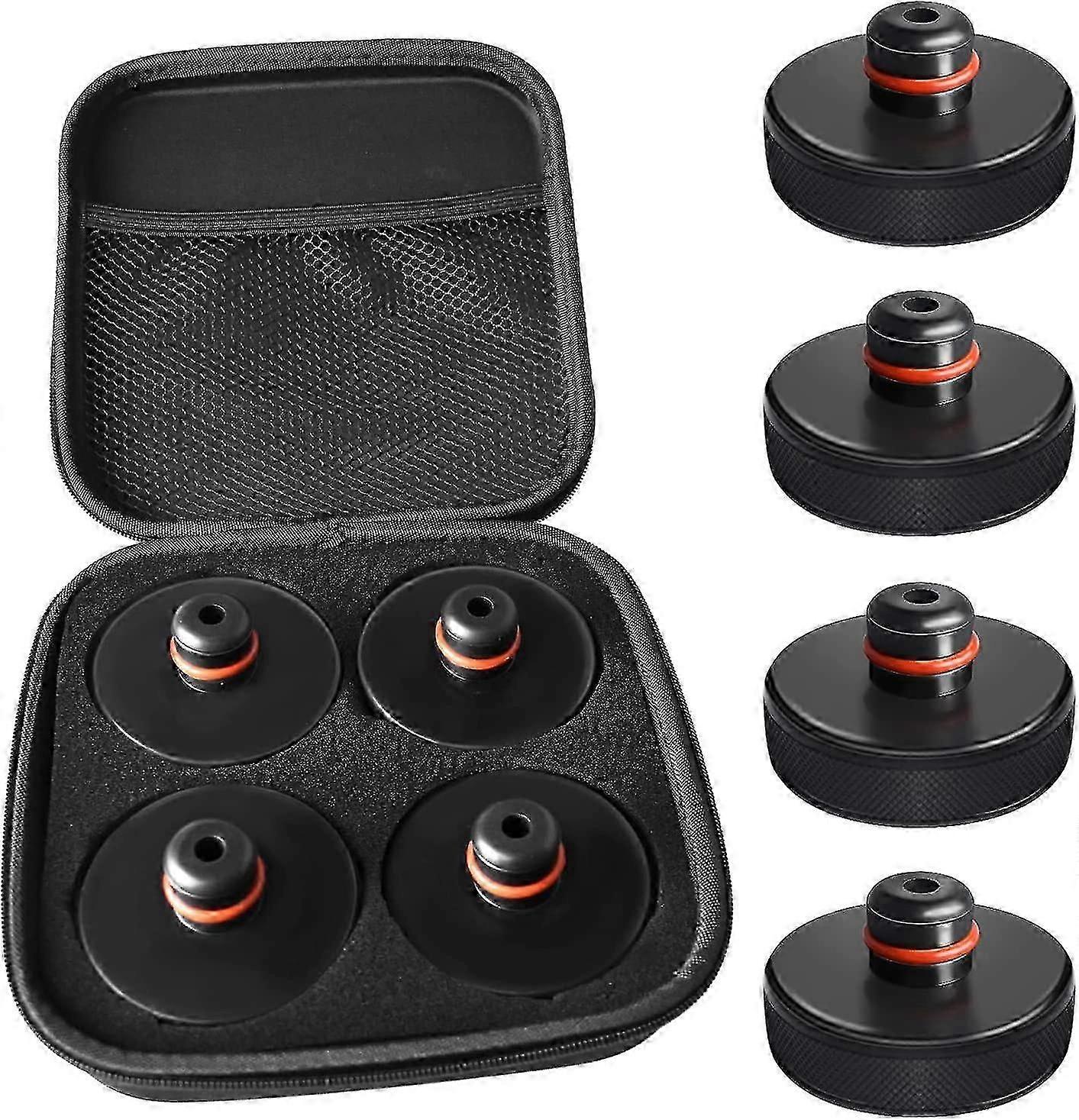 Lifting Jack Pad For Tesla Model 3/s/x/y, 4 Pucks With A Storage Case, Accessories For Tesla Vehicles