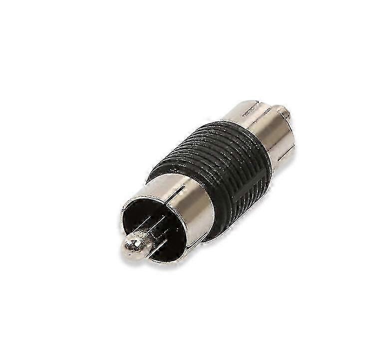 Rca-uros-uros Rca-liitin (4kpl, musta)