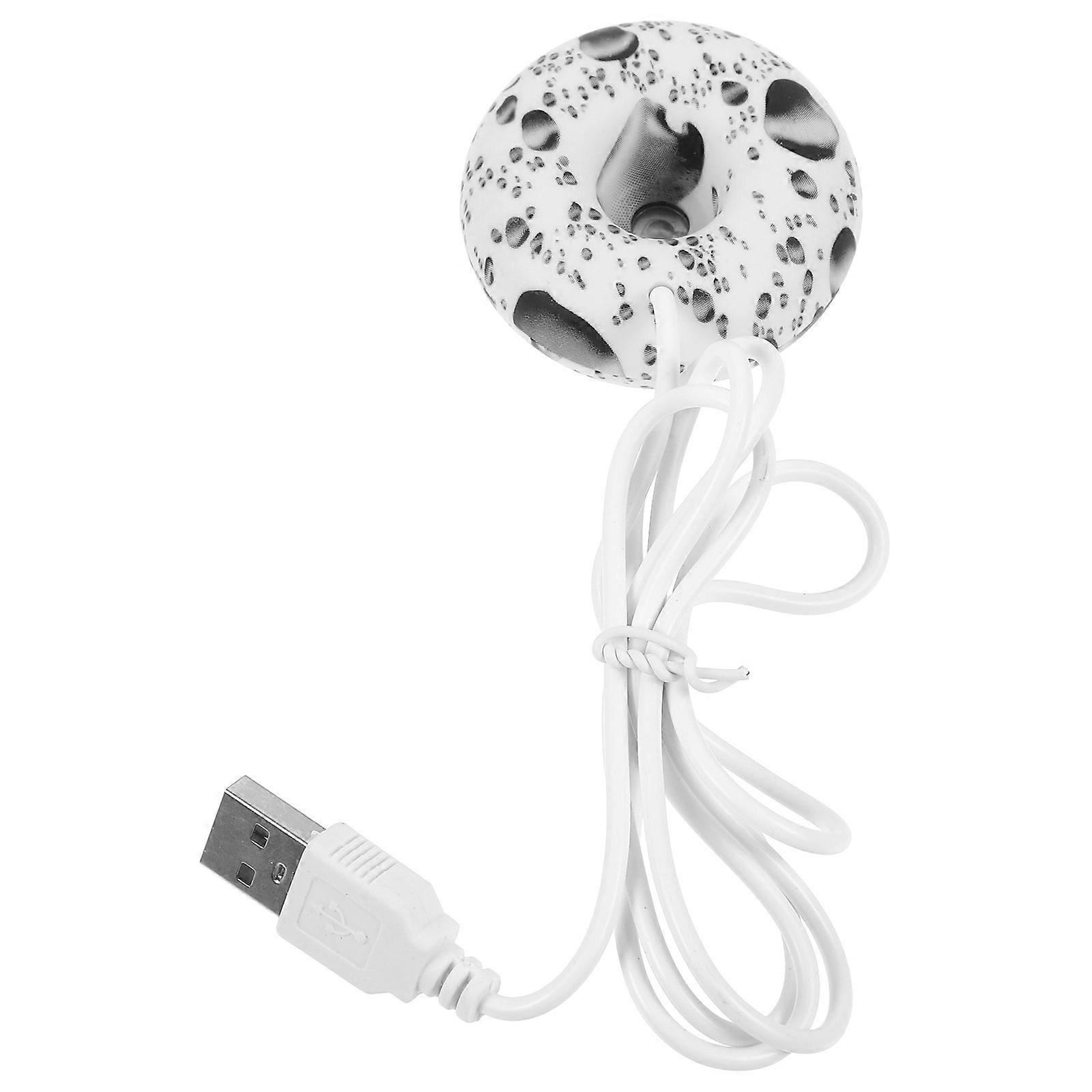 Travel Size Humidifiers Donut Humidifier for Car Use Mini 5.00X5.00X2.00CM Plastic 1Pack