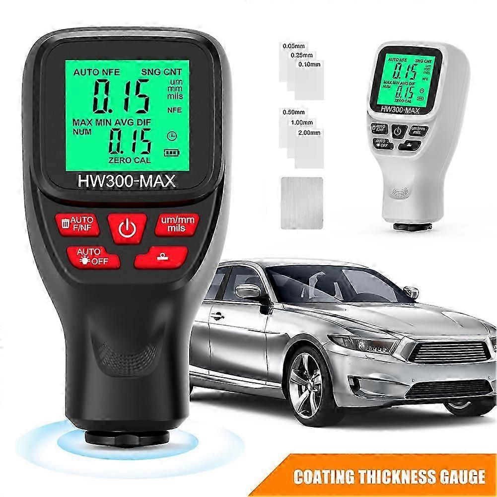 HW300-MAX Coating Thickness Gauge High Precision Large Range Thickness Detection Paint Film Instrument