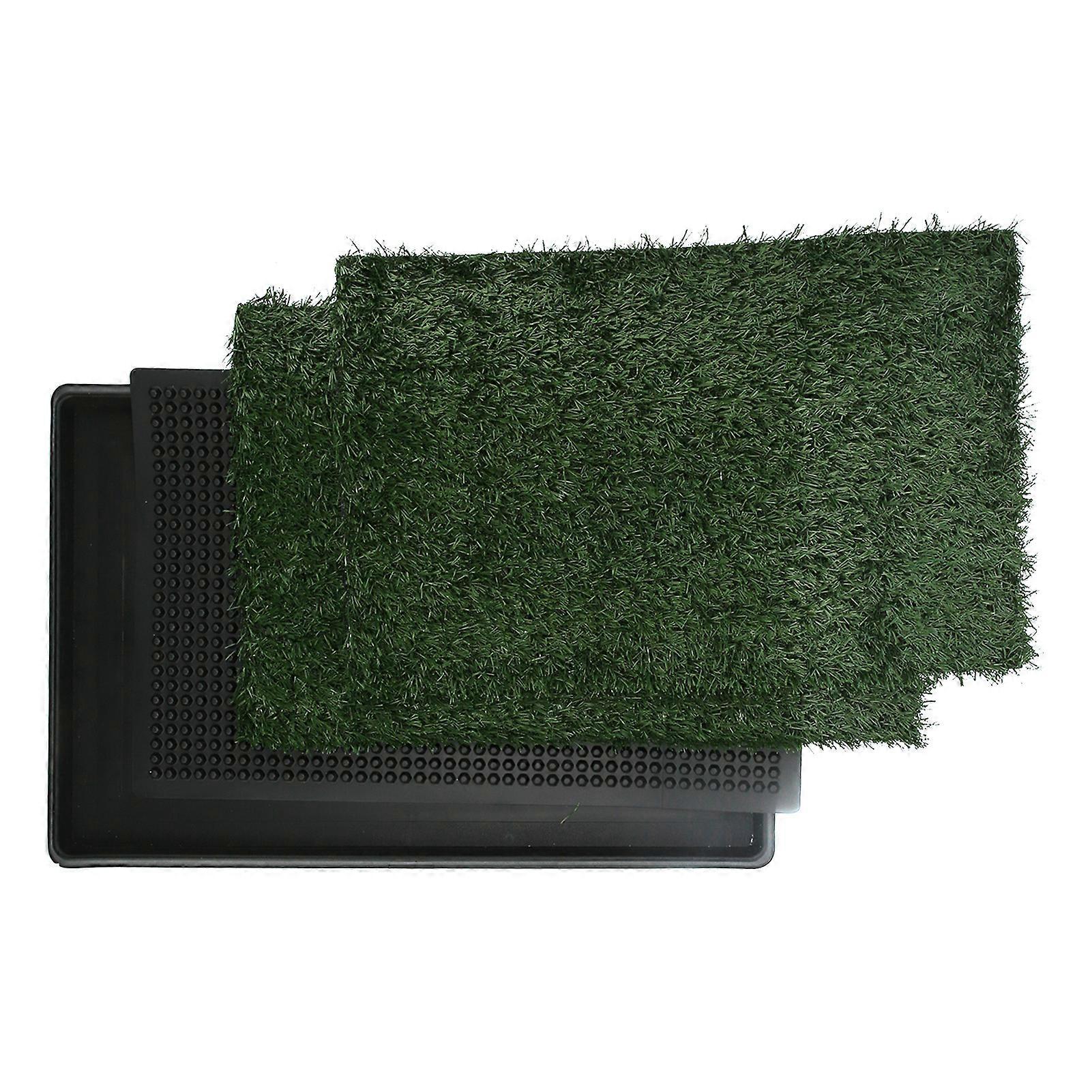 3 Layer Professional Artificial Grass Lawn Puppy Toilet Pad Easy to Clean Pet Accessory
