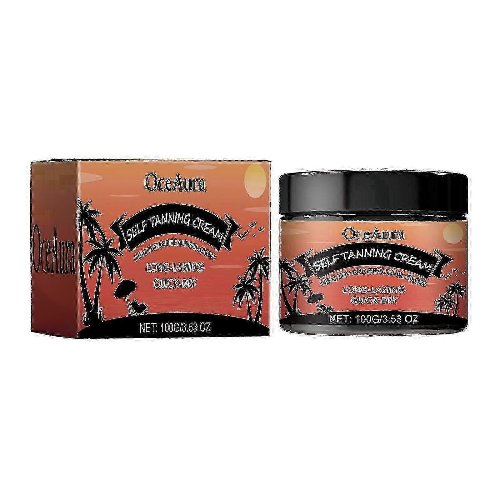 Self Tanning Cream, Summer Outdoor Quick Tan Natural Comfort Bronzer Ενυδατική Κρέμα