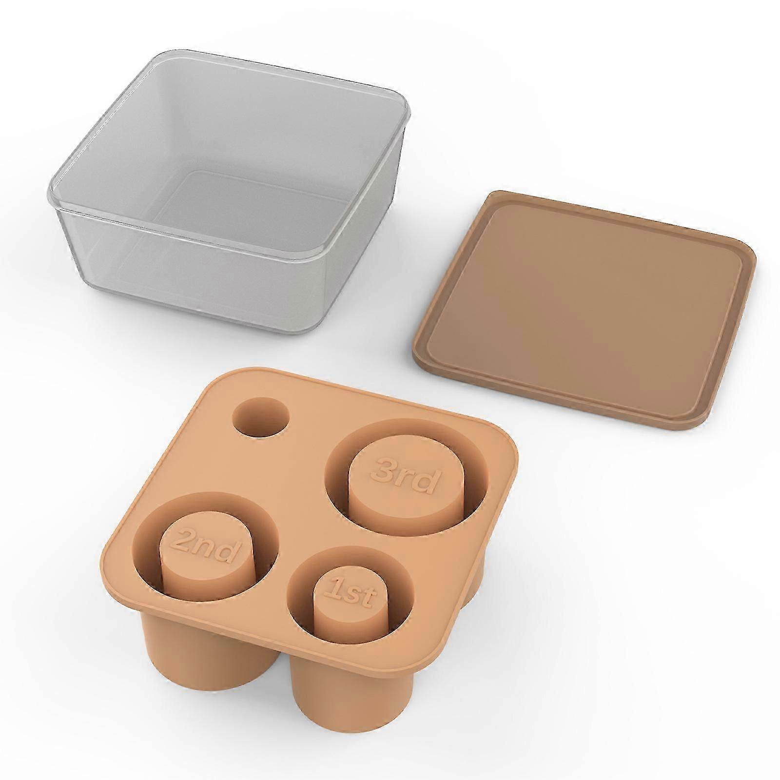 Ice Cube Tray for Stanley Cup, Silicone, Ice Cube Trays with Lids for Chilling Cocktails,Whiskey,Drinks,Coffee