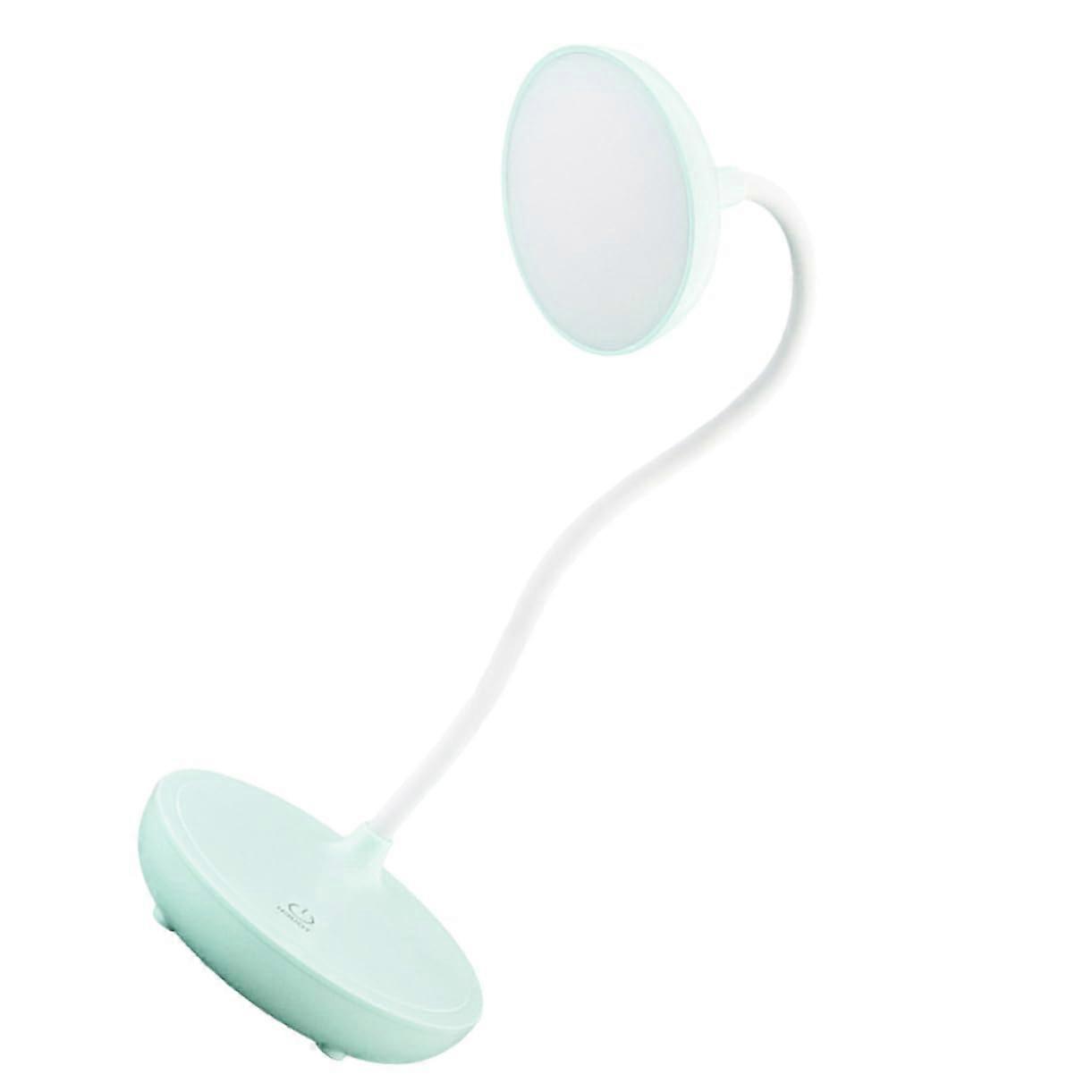 Learning Book Reading Lamp with 360 Degree Rotation, Eye Protection Light, USB Rechargeable, Blue Color