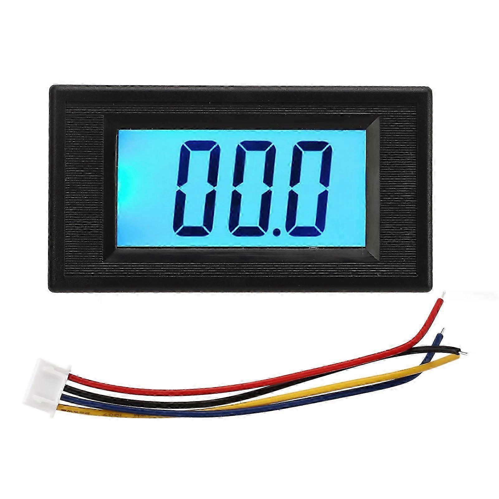 Battery Monitor DC 0?200V Digital Volt Meter High Accuracy Waterproof LED Backlight Voltage Display Gauge