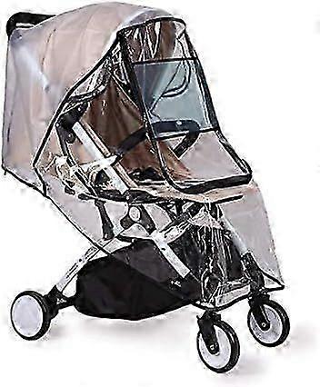 Universal Baby Stroller Rain Cover and Mosquito Net - Windproof Shield for Pram and Cot