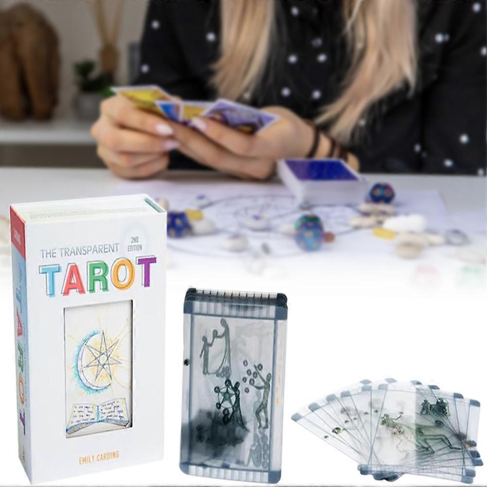 革新的デッキ✨透明なクリアタロット✨THE TRANSPARENT TAROT Amazon | TRANSPARENT TAROT,THE | Carding, Emily | Tarot