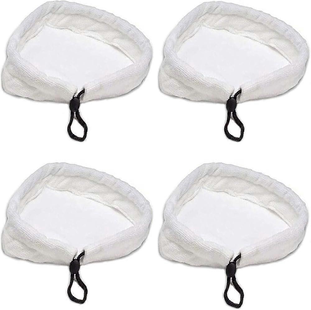 4 Steam Mop Replacement Cloths, Microfiber Cloth Triangles