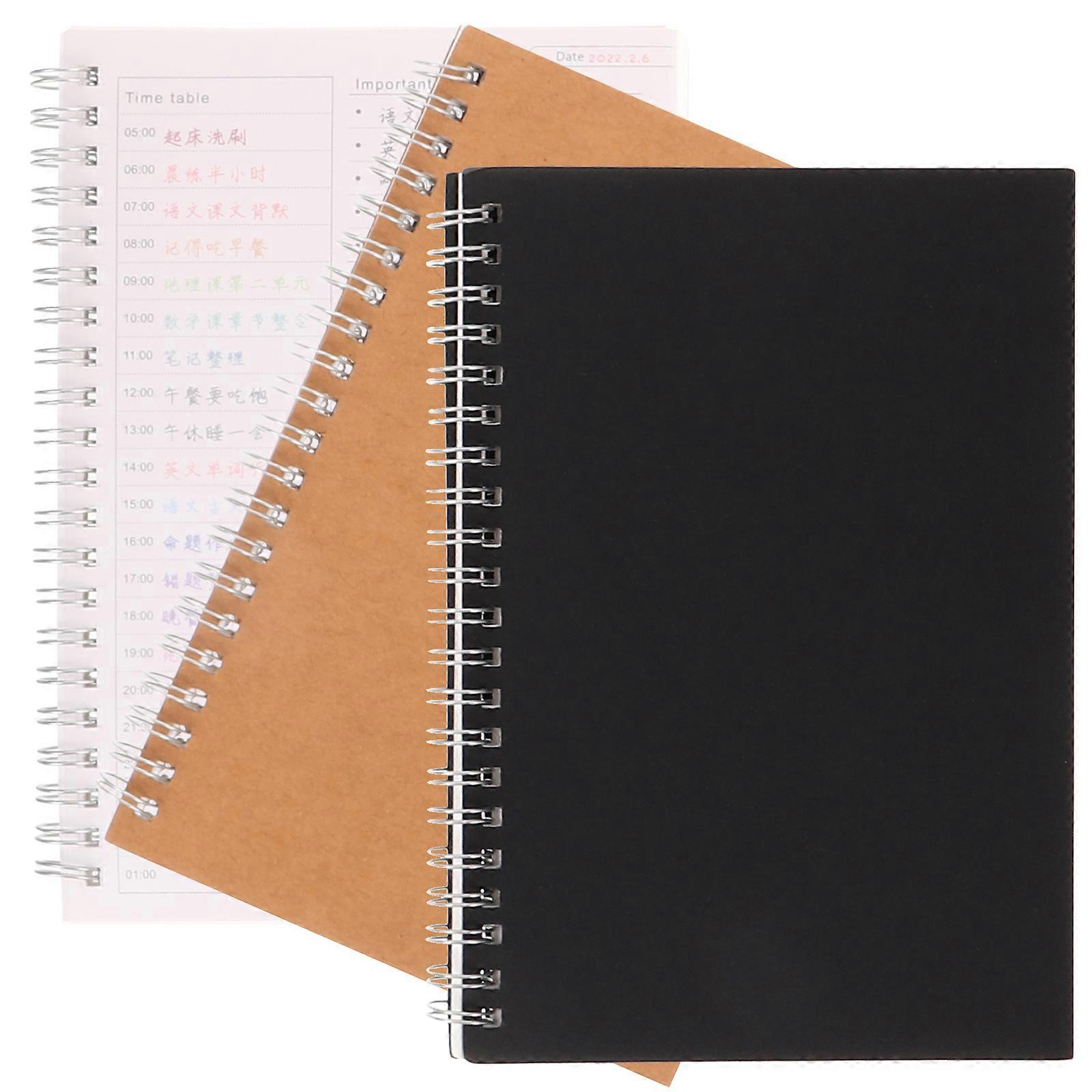 3pcs Practical Creative Notebook for Cash Detail Account Book