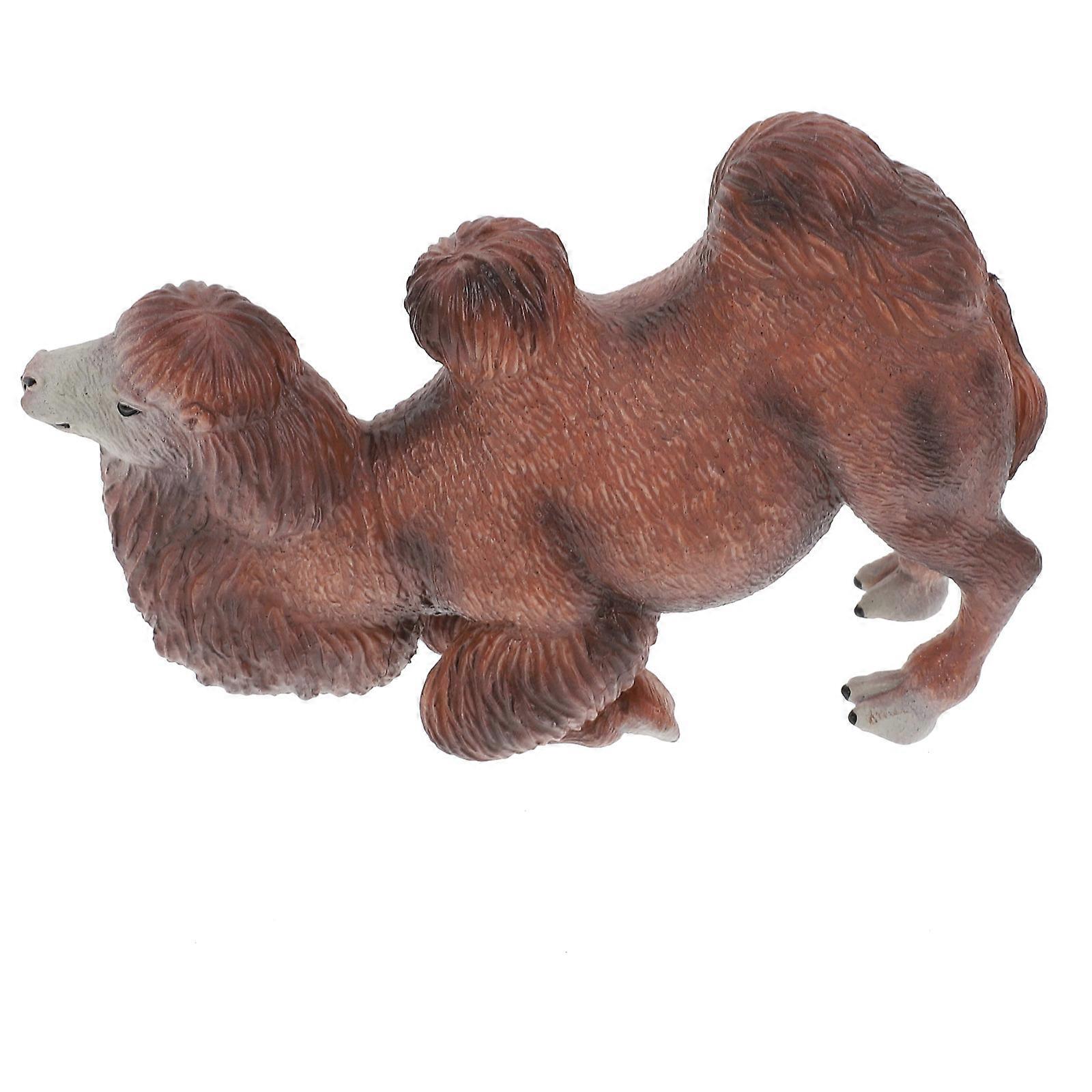 Realistic Imitation Camel Figurine for Home Decor, Desktop, and DIY Landscaping Projects