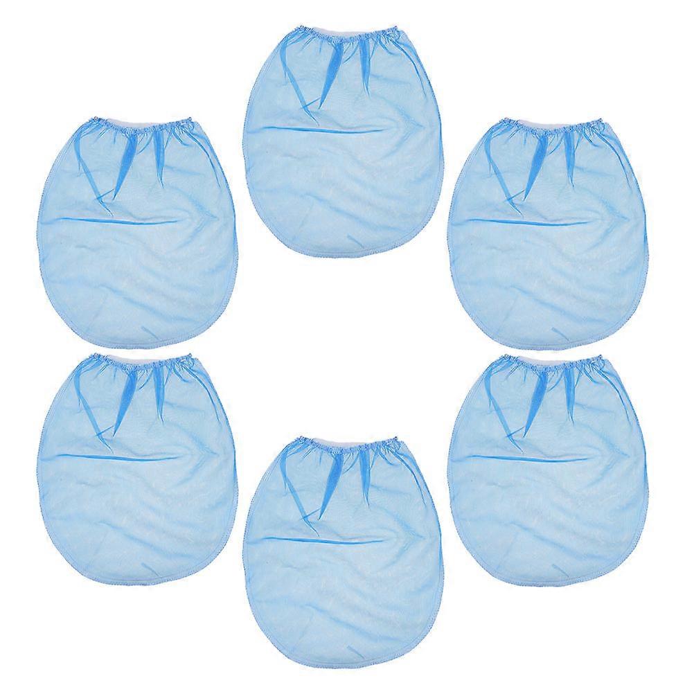 Paint And Liquid Filter Bags 6Pcs For Paint Filtration Polyester Material Fine Mesh Bag