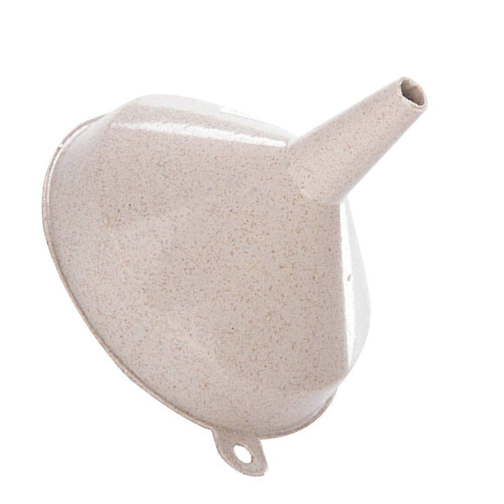 Kitchen Gadget Tool For Powder Transferring With Handle Design Beige 5 2in Straw 1Set