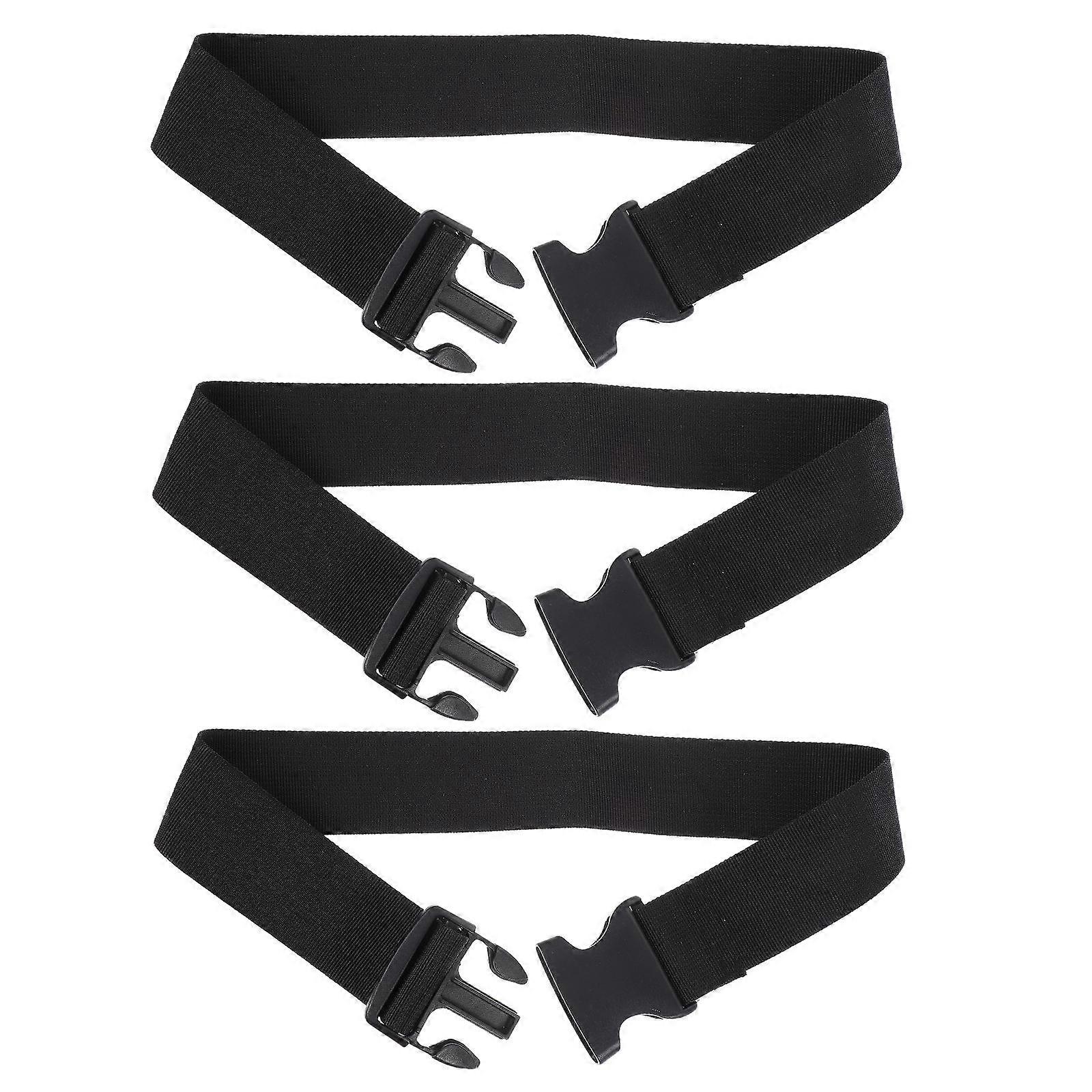 3pcs Safety Strap Locks for Cabinets, Fridges, and Doors – Durable Childproofing Protection for Home Safety