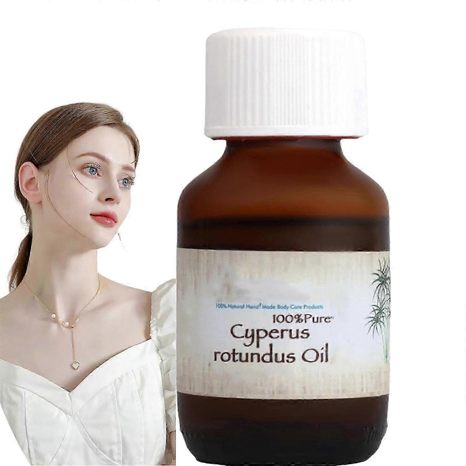 שמן Cyperus rotundus להסרת שיער, הפחתת צמיחת שיער הגוף, לחות לגוף מזין עור שמן טיפוח להסרת שיער