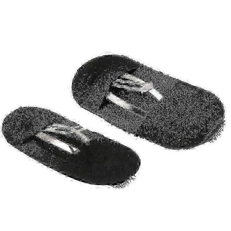 2 Pcs Black Sponge Hair Clip Volume Bumpit Padding Bun Updo