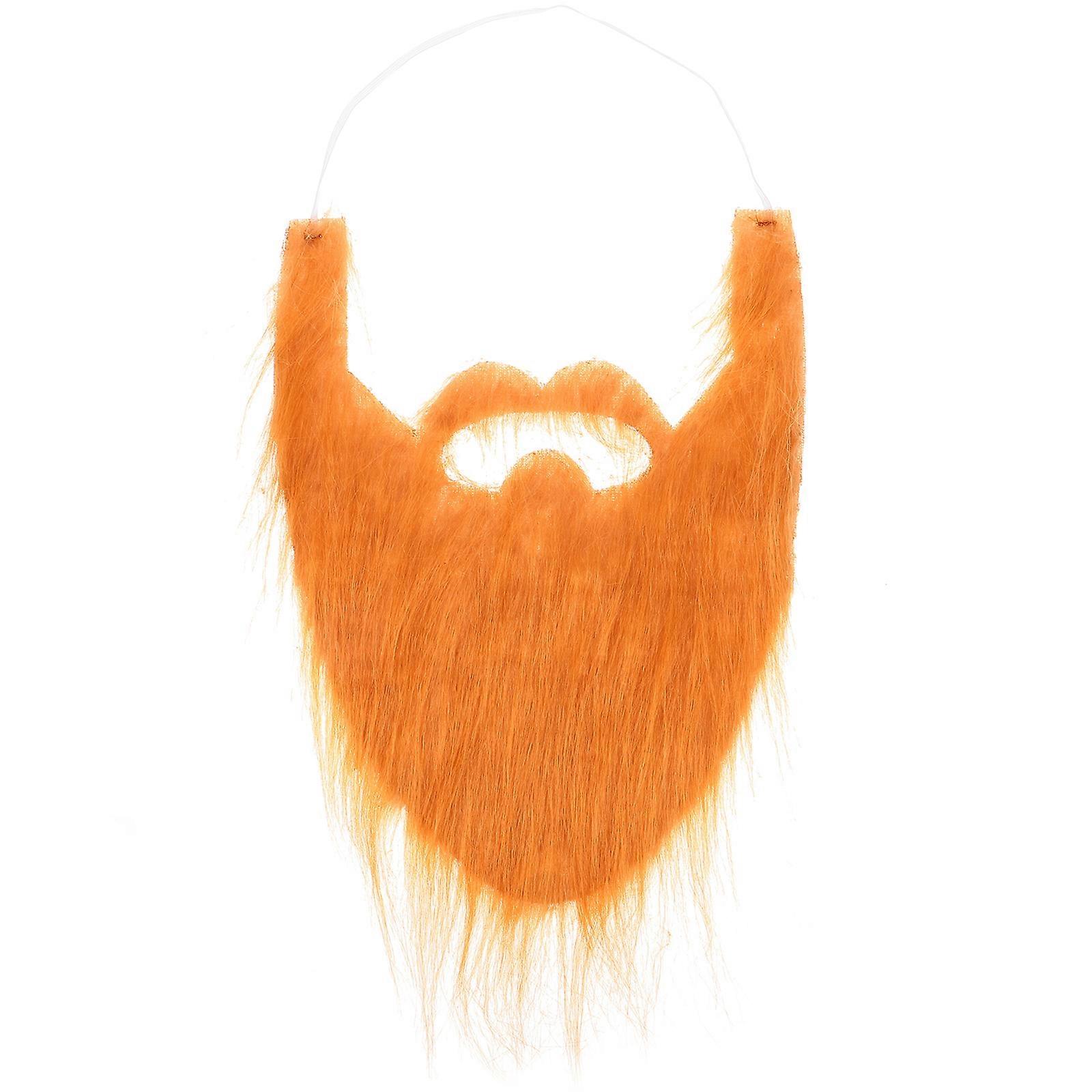 Cosplay Prop Fake Beard For Men Realistic Appearance With Sideburns 1Set