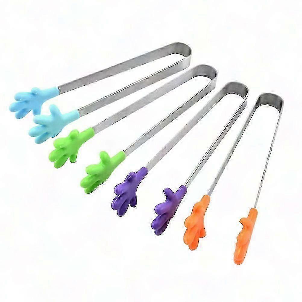 Silicone BBQ Tongs Non Stick Cooking Grilling Tool