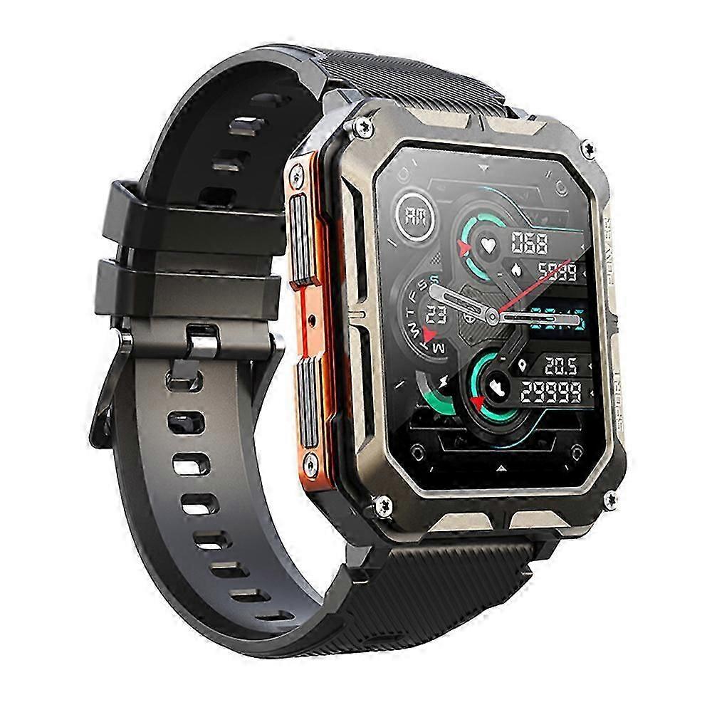 Smartwatch Military Smart Watch For Men (answer/make Call),rugged Tactical Smartwatch