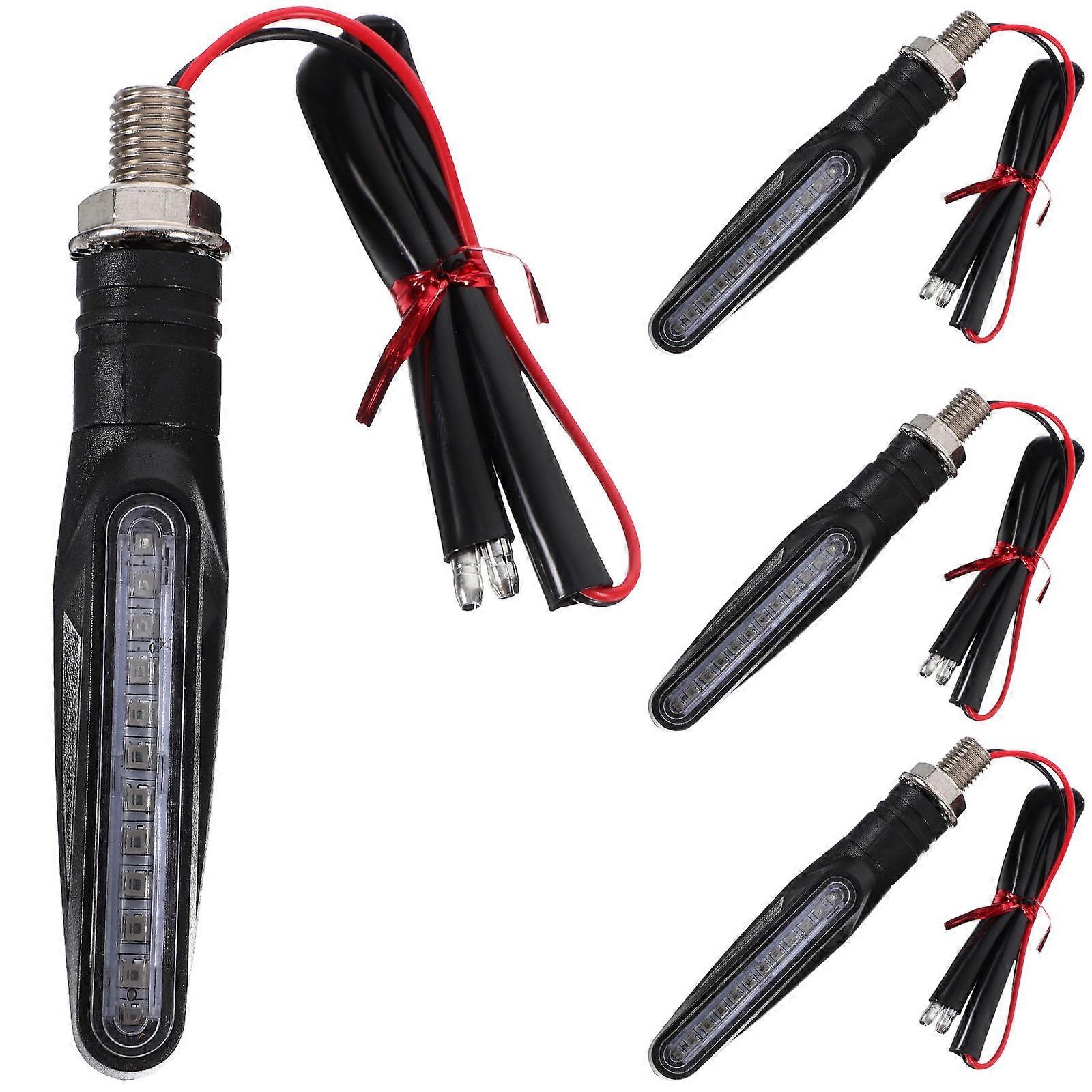 Motorcycle Turn Signals Light for Clear Signaling 4Pcs Set