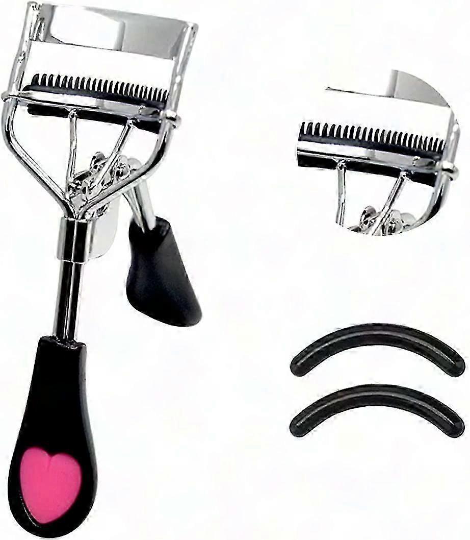 Eyelash Curler with Built-in Comb for Perfect Curled Lashes