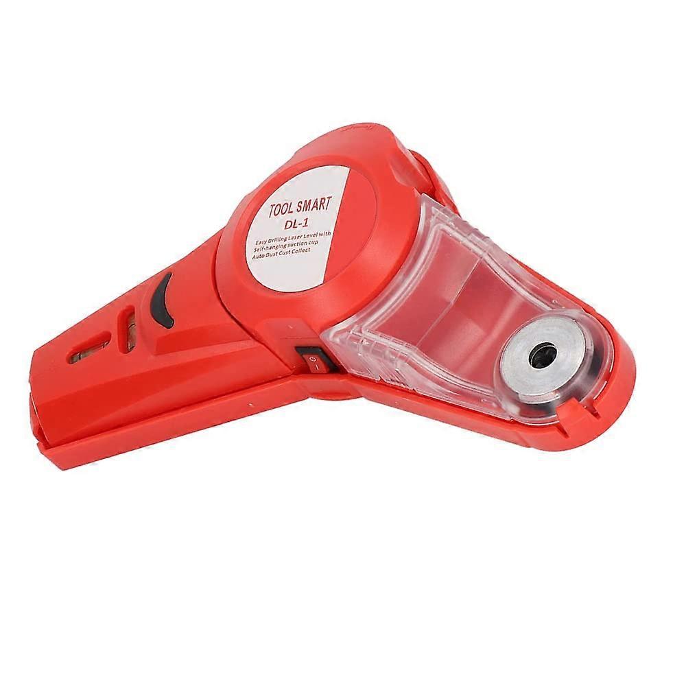 Laser Leveling Drill Dust Extraction Hood with WallMounted Vacuum for Dust Drilling in DIY.