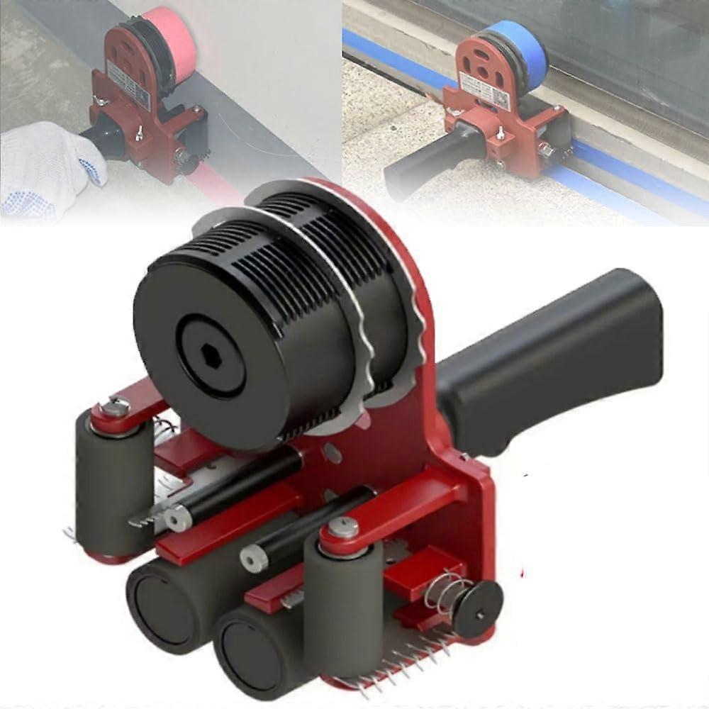 Masking tape dispenser for 0–50 mm spacing, ≤50 m length, ≤5 cm width, inner corner design