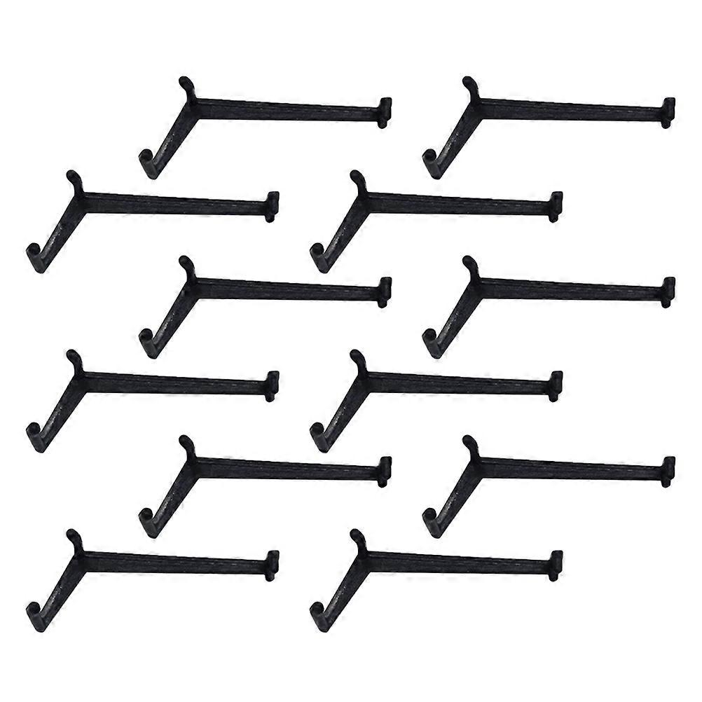 Adjustable Branch Pullers for Plant Moderators 20 Pcs Black PE Material Tools for Shaping Fruit