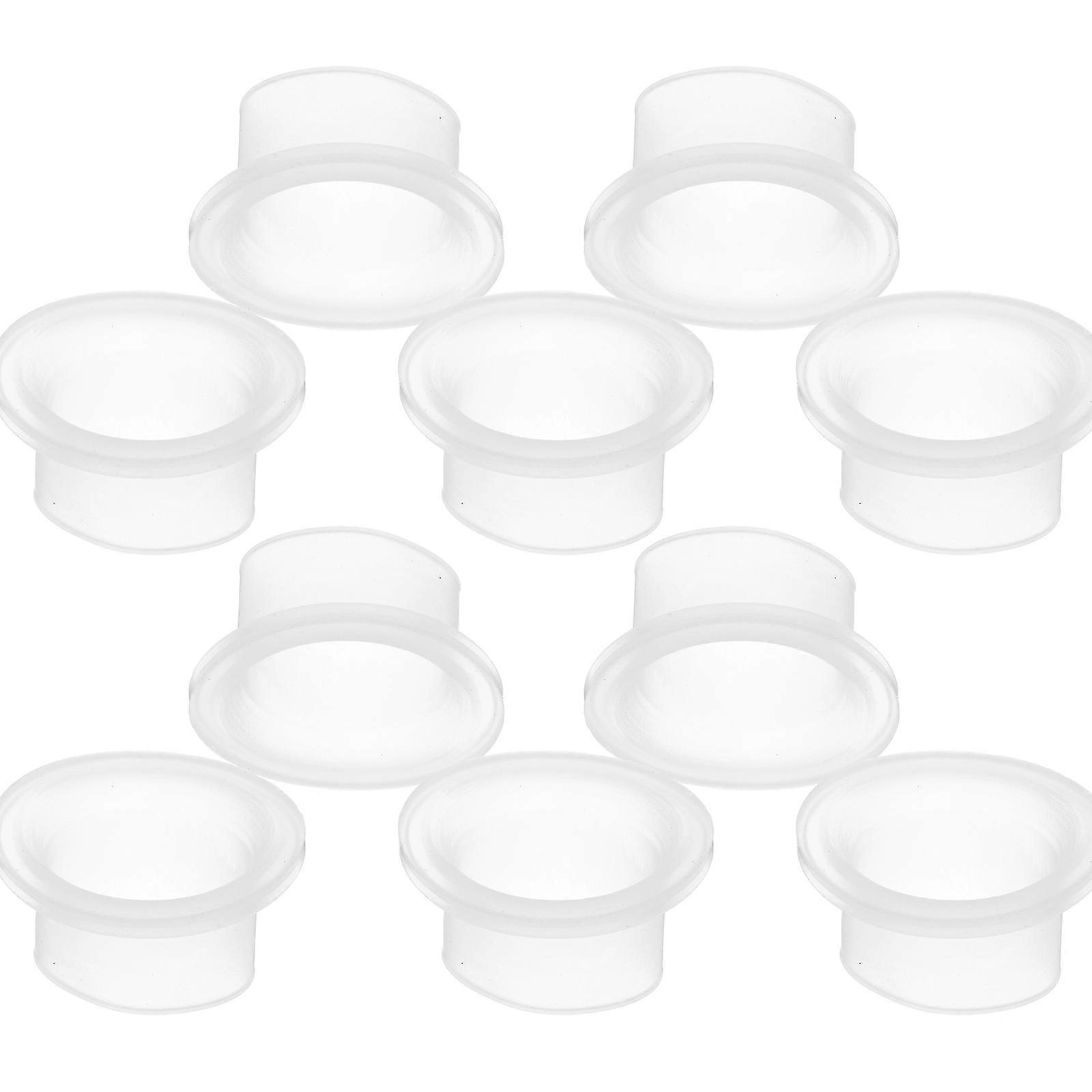 Silicone Sealing Gasket for Faucets Leak Proof White Color Ensures Durability 10 Pieces