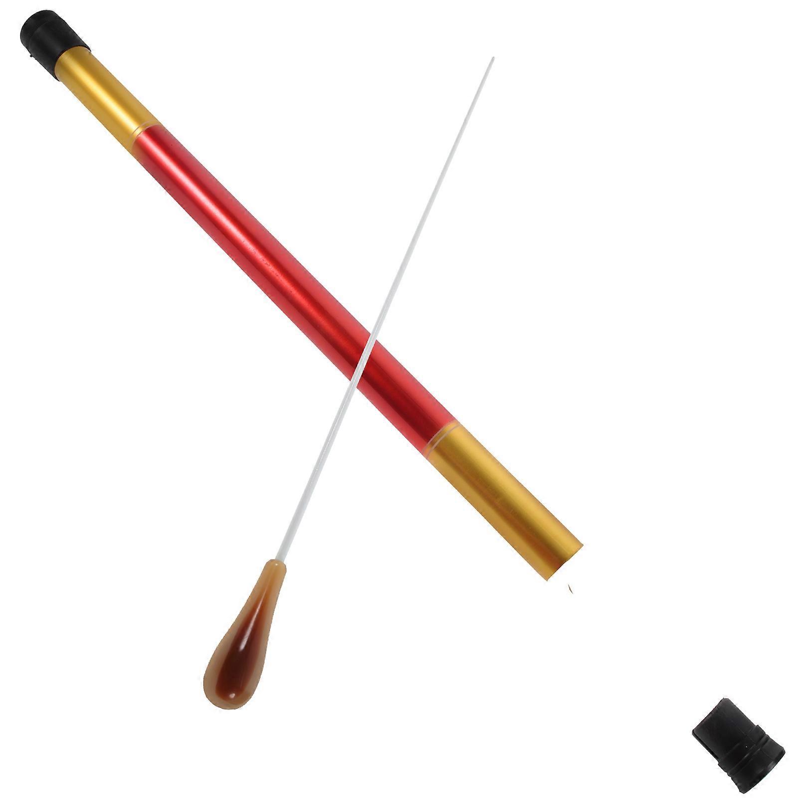 Yellow Conducting Baton with Storage Box for Concert Suitable for Orchestra and Marching Band
