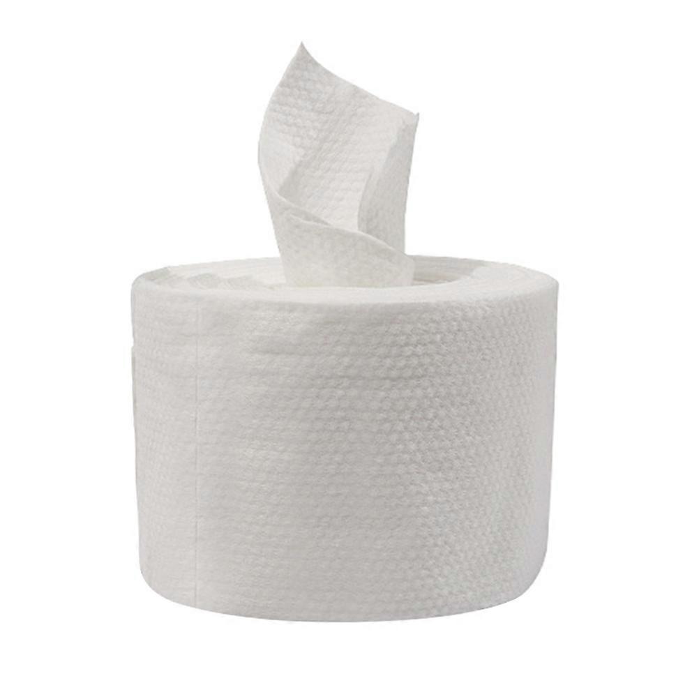 1 Roll Thickened Pearl Stripe Cotton Face Towel Disposable Bagged Travel Tour Hotel Home Cleaning Cloth