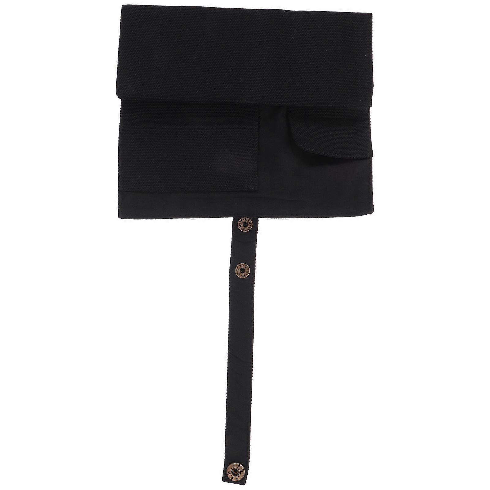 Watch Band Storage Case For Travel And Daily Use Black Compressible 1Pack