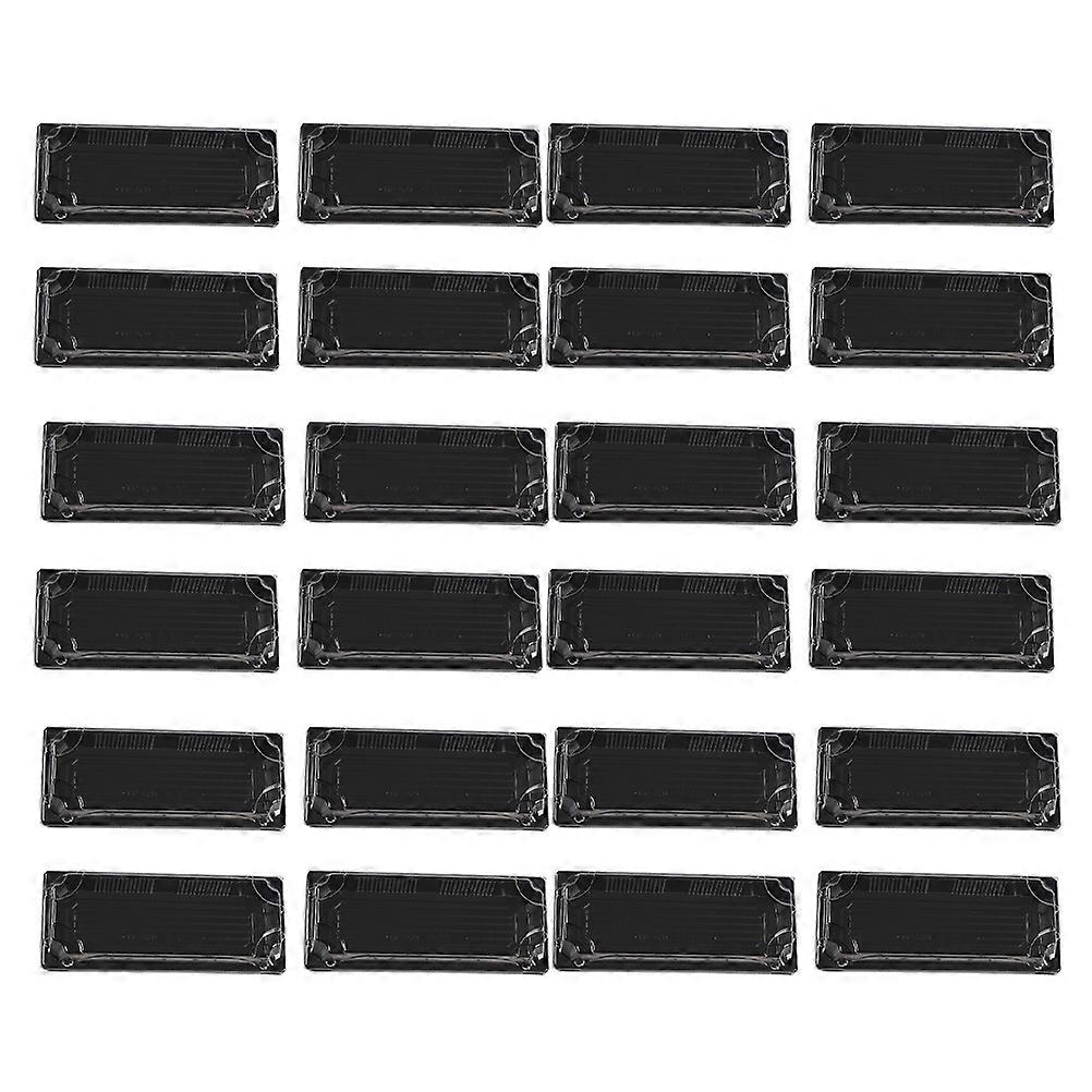 Black for Packing Made of BOPS HIPS Material Ideal for Snacks Fries or Hamburgers 50PCS