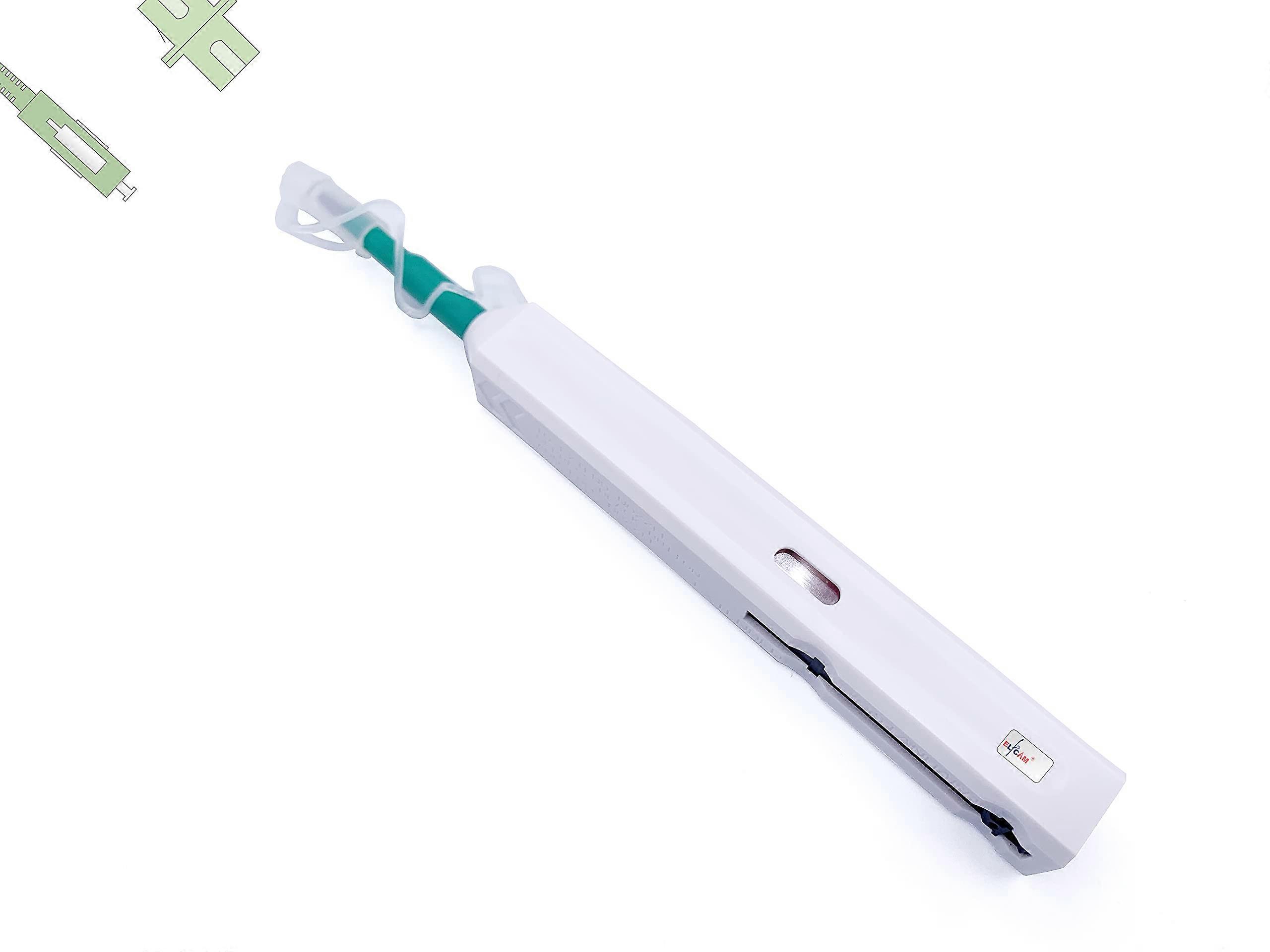Fibreglass Cleaning Pens for FC/SC/ST/E2000 Connectors - 1 Pack with Over 800 Cleanings, Fibre Optic Cleaning Tool