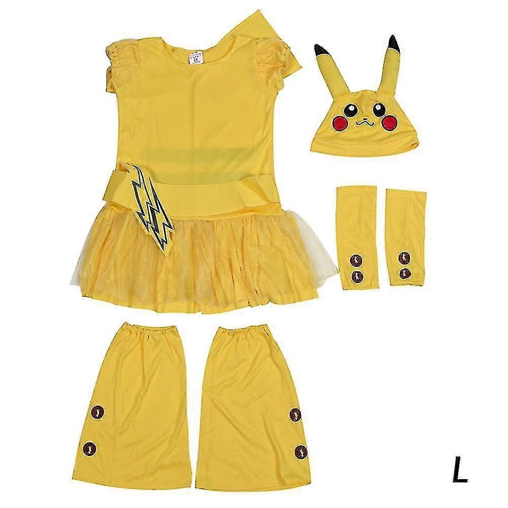 زي بيكاتشو للأطفال - بدلة تلبيس شخصية أنيمي