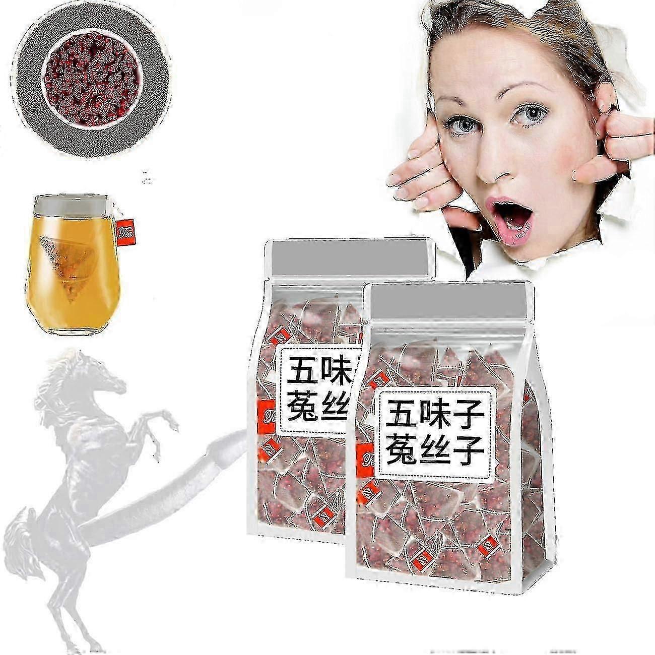 Chá de Goji Berry de Cinco Sabores, Chá de Cuidados com o Fígado e os Rins, Chá de Cuidados com os Rins Mens Essentials Chá Nutritivo de Cinco Sabores Goji Berries SA -CN-123