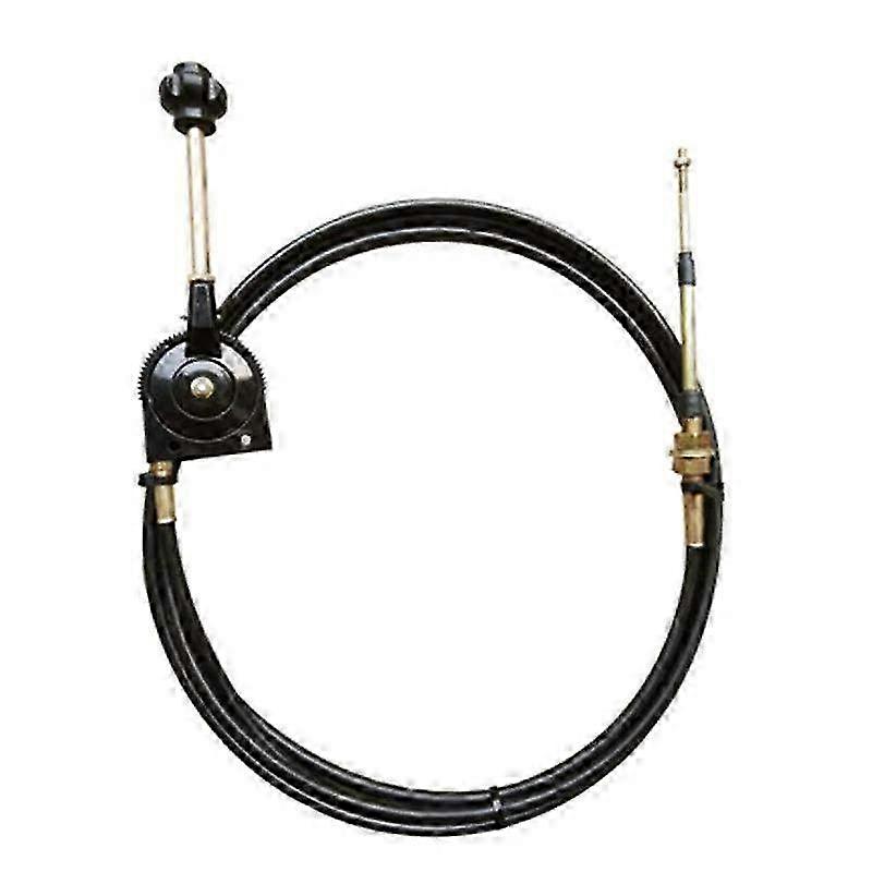 Manual Throttle Cable for Excavator Compatible with Caterpillar Hitachi Daewoo Hyundai Sany Kobelco - Hand Throttle Retrofit Kit