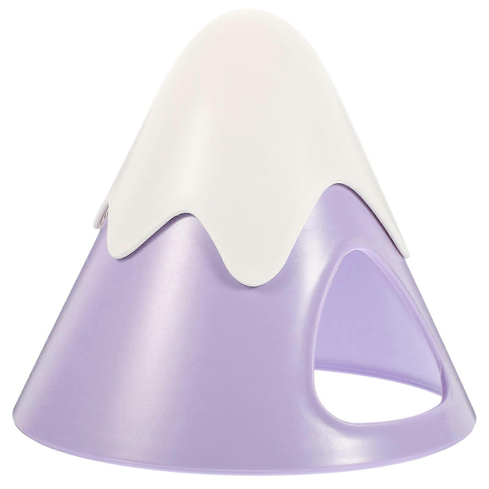 Cozy and Safe Hamster Hideout House for Small Pets Made of Durable Plastic in Lavender .5 Inches