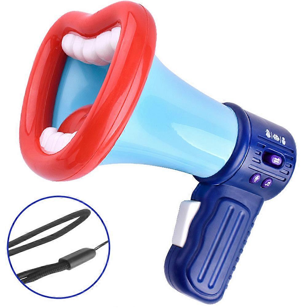 Funny Voice Speaker Hand Microphone Voice Changer Recorder Learning Toy for Children