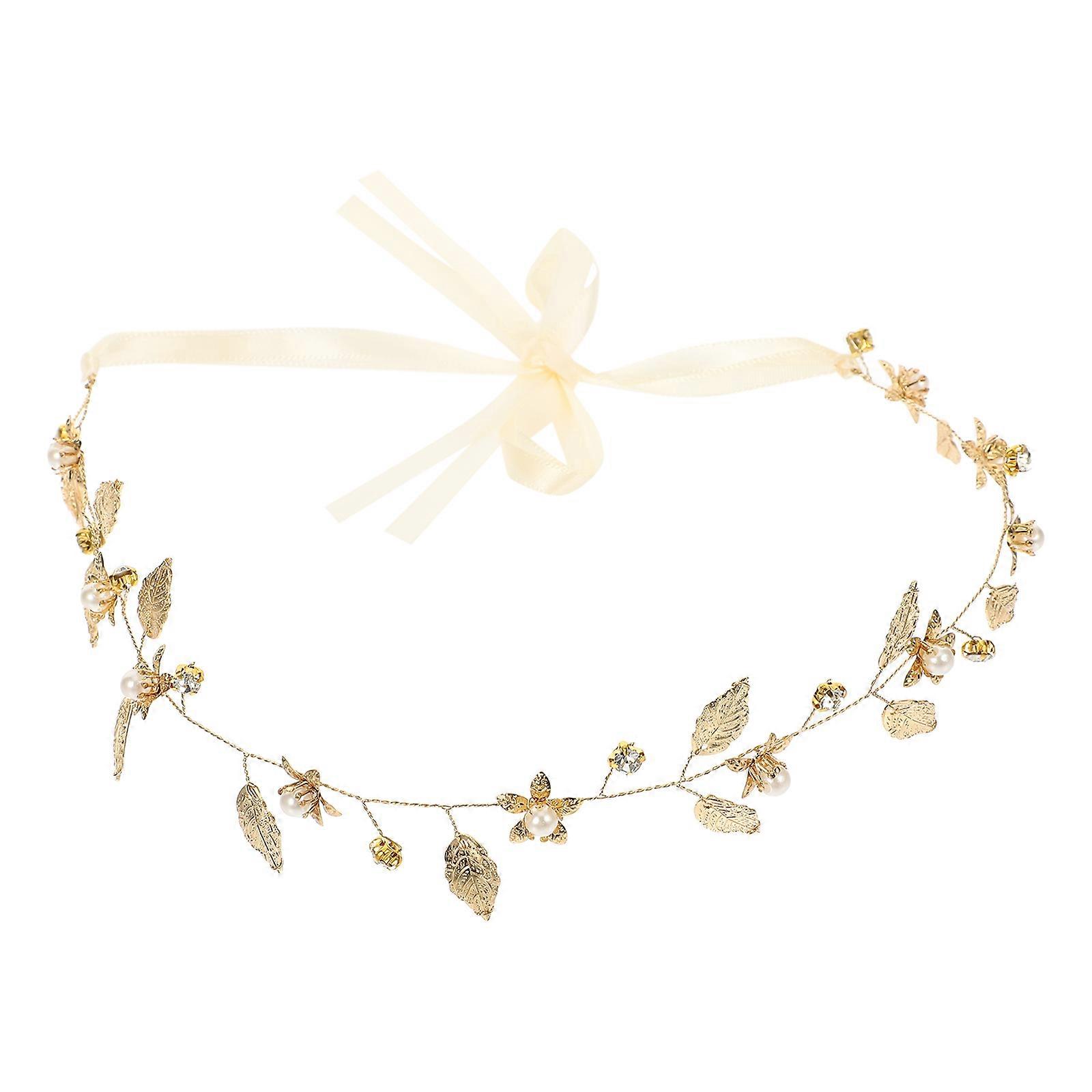 Bridal Rhinestone Headband For Birthdays And Festivals Sweet Style Assorted Color Material 1Pack