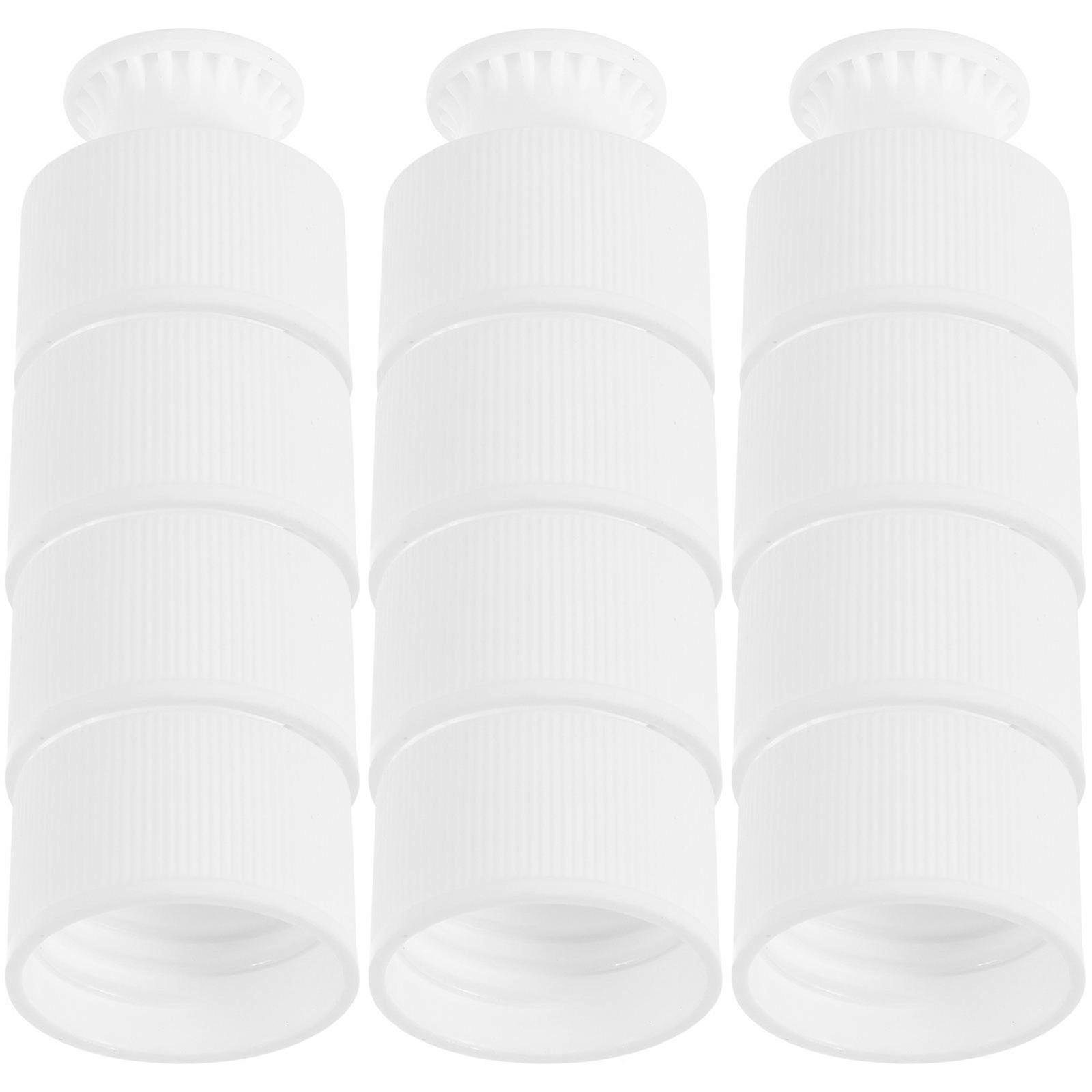 Durable PE Material 40Pcs Sports Bottle Replacement Caps For Effective Leak-Proof Operation With Round Design Ideal For Various Occasions