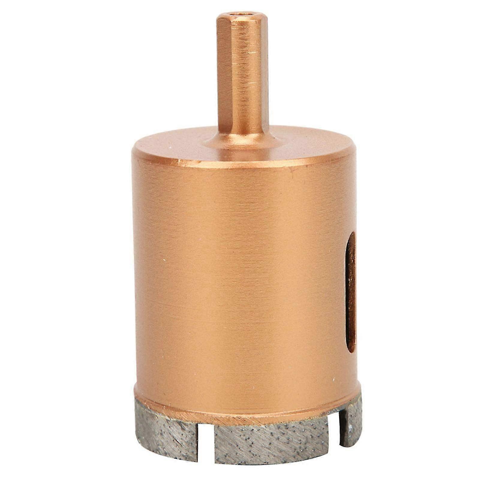 Triangular Shank Hole Saw Drill Bit for Marble, Ceramic Tile & Concrete - 40-60mm Cutting Diameter, 45mm Depth