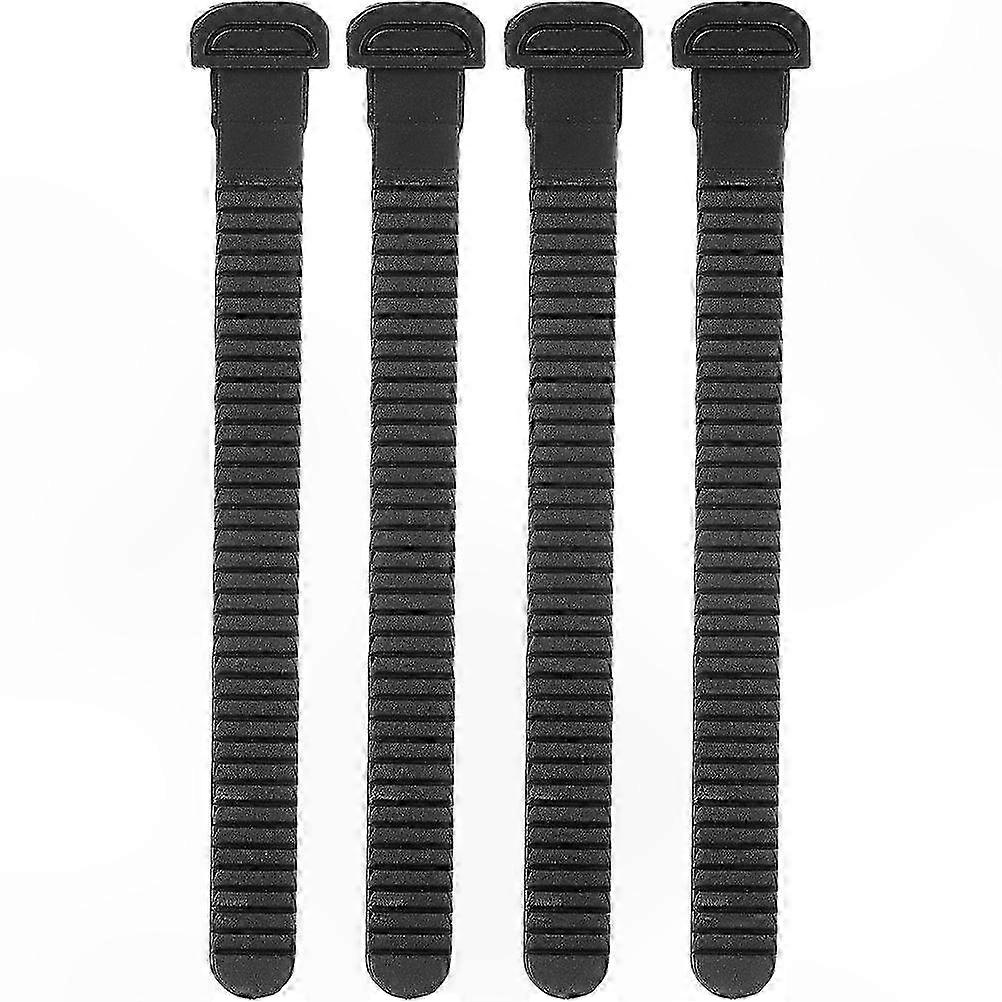 Adjustable Buckle Straps for Roller Skates Shoes Portable Replacement Pack of 4