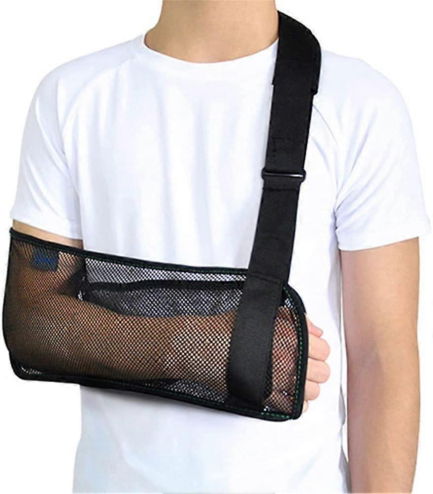 Arm Sling Unisex Large Size Lightweight Breathable Broken Arm Dislocation Protection Elbow Fracture Rehabilitation