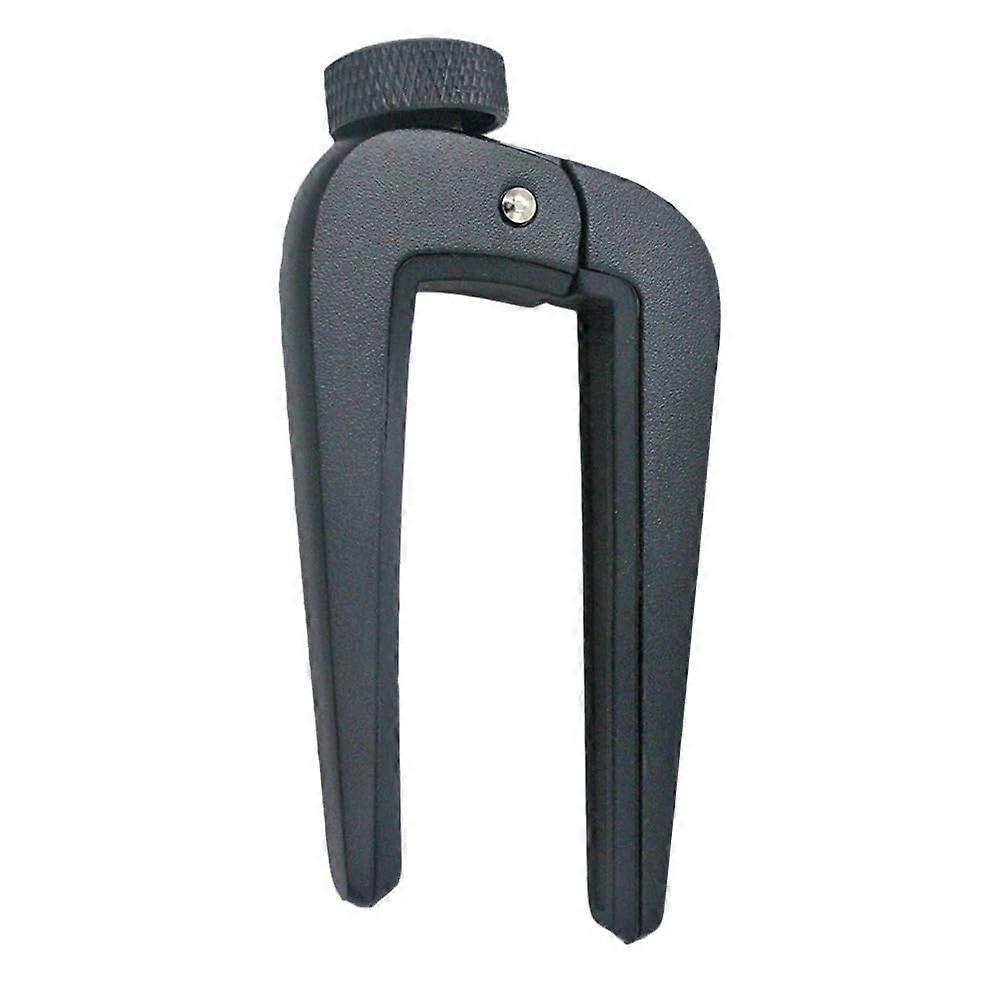 High-Quality Guitar Capo Button for Ukulele, Violin, Bass, Black, Durable Material, Compatible with Various Instruments